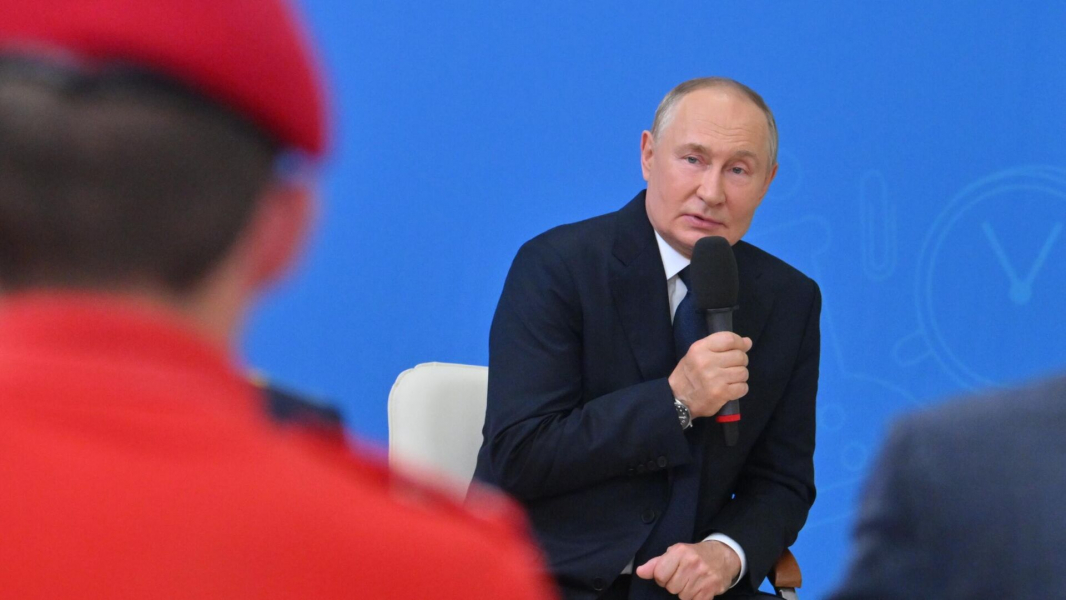 Путин: Россия никогда не отказывалась от переговоров Путин: Россия никогда не отказывалась от переговоров